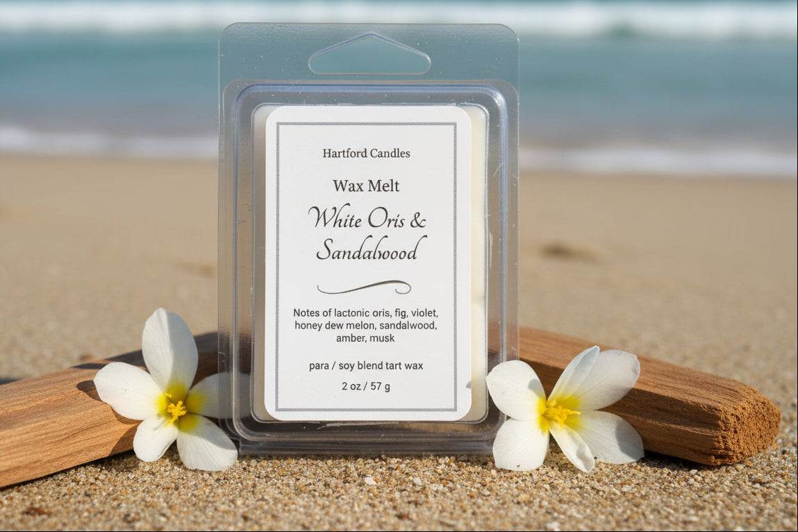 White Oris & Sandalwood (Wax Melts)